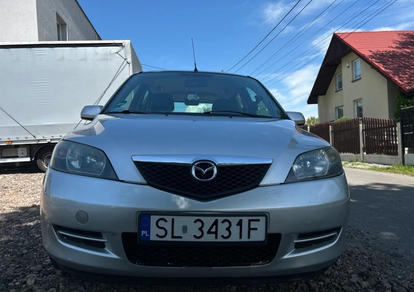 Mazda 2 cena 7000 przebieg: 208874, rok produkcji 2005 z Mikołów małe 92